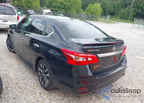 2019 Nissan Sentra Sr from USA, damaged, VIN 3N1AB7AP3KY317222